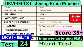 UKVI IELTS Listening Practice Test 2024 With Answers [ Test - 24 ]