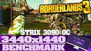 Borderlands 3 | Benchmark | Strix 3090 OC | i9 9900k | Ultrawide | 3440x1440