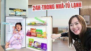 Em Mint Vy Thử Thách 24H Sống Trong Ngôi Nhà Tủ Lạnh