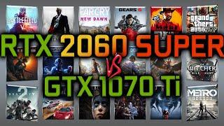 2060 SUPER vs GTX 1070 Ti – 4K / 2K Benchmark Tests