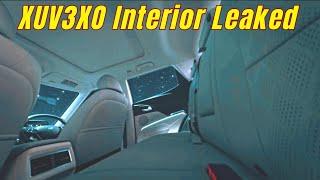 Mahindra XUV3XO Full Interior Leaked  | Mahindra XUV300 Facelift 2024 |