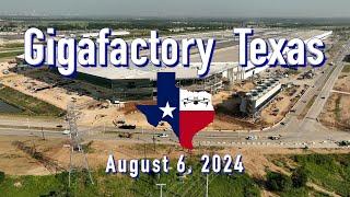 "Running Like A Well Oiled Machine"   Tesla Gigafactory Texas  8/6/2024  9:26AM