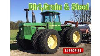 John Deere 8640 how to shift a single stick Quad Range explained!!!