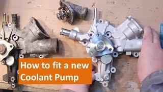 How to replace a Vauxhall Corsa Coolant Pump