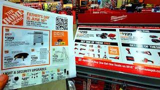 HUGE Father's Day Week Home Depot Buy 1 Get 1 Tool Deals