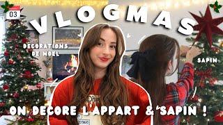 VLOGMAS #3 : ON DECORE TOUT L'APPART + SAPIN DE NOEL 