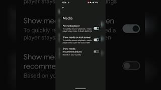 How to Show or Hide a Media Player on Lock Screen and Quick Settings Panel | Google Pixel Phone