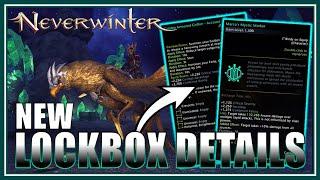 NEW Mythic Mount & Mythic Artifact, Really Good! - Extra Details on Upcoming Lockbox - Neverwinter