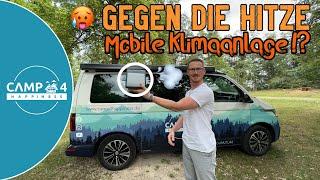 Mobile Klimaanlage beim Camping? Luftkühler für den VW Bus gegen Hitze