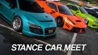 GTA 5 FIVEM STANCED CAR MEET | FULLBOOST DRIFTING