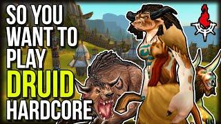 How GOOD Is DRUID In HARDCORE Classic WoW? | Tips & Tricks | Classic WoW