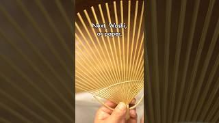 Handmade Bamboo Fans in Japan  #bamboo #japan #handmade #japaneseculture #kagawa #japanlife