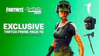 *NEW* "TWITCH PRIME PACK" FORTNITE BATTLE ROAYLE + NEW EMOTE , BACKBLING, PICKAXE ! GET IT FOR FREE!