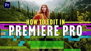 Learn Adobe Premiere Pro in 15 Minutes! |Video Editing Beginners Tutorial