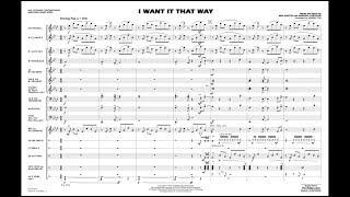 I Want It That Way arranged by Ishbah Cox