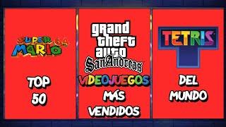 TOP 50 Videojuegos más vendidos del mundo (Junio 2021) | BranData