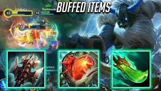 WILD RIFT OLAF WITH NEW BUFFED ITEMS IS NUTS