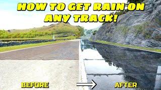 HOW TO GET RAIN ON ANY TRACK! Assetto Corsa Mods