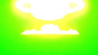 Meteor Explosion Green Screen