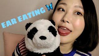 Ear eating ASMR | 귀를 냠냠 | Sensitive & Tingly | 많이 자극적이니 소리에 주의해주세요 :) | korean asmr | 3DIO