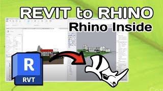 How to Export Revit to Rhino – Rhino Inside Workflow Automated