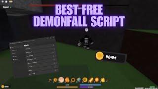 Demon Fall Script Free 2024 | Auto Farm Bosses| Auto Farm Trinkets | Auto Mobs | INF HP | INF Items