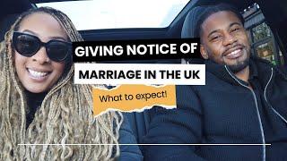 Giving Notice of Marriage UK | What to Expect! | Legal Process