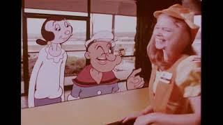 Popeye's Ad: Olive Oyl Sings (1975) 16MM Scan [1080p]