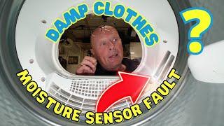 Tumble Dryer Stops & Clothes Not Dry? Won’t Finish the Cycle Moisture Sensor Solutions!