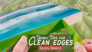 Epoxy Basics: Taping Tips for Clean Edges