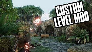 Custom Level Mod - Joel vs Hunters in Uncharted Drake's Fortune (The Last of Us)