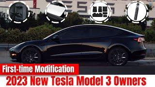 Enhancing My 2023 Tesla Model 3! ️ Must-Buy Upgrades for Unmatched Performance and Style!