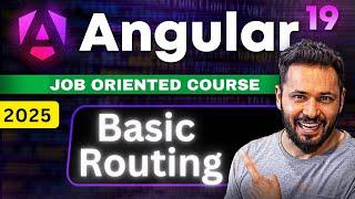 Angular 19 Tutorial #31 Basic Routing