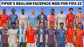 FIFER's Realism Facemod For FIFA 22 X EEP MOD PC