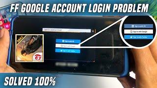  FREE FIRE GOOGLE LOGIN PROBLEM | FREE FIRE GOOGLE LOGIN FAILED PLEASE TRY LOGGING OUT FIRST |