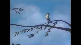 Советский мультфильм -  Ворона и лисица кукушка и петух 1953
