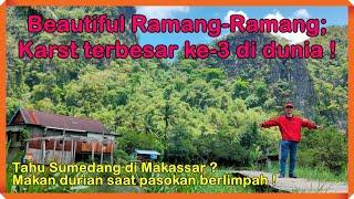 WISATA RAMANG-RAMANG, MAROS, SULSEL | KARST TERBESAR & TERINDAH KE-3 DI DUNIA ! KAMU WAJIB KE SINI !