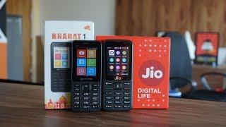 Micromax Bharat 1 vs JioPhone - Which is a better feature phone?