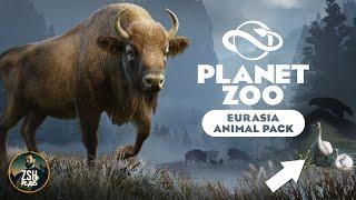 Planet Zoo Eurasia Animal Pack - ALL 8 ANIMALS REVEALED!