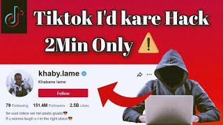 New Hack Tiktok I'd New Trick 2024  ||