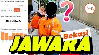 EMANG BISA 300RB PERHARI YUK INTIP AKUN JAWARA BEKASIDRIVER SHOPEE FOOD