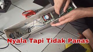 Sealer Plastik  Tidak Panas/Indikator menyala tapi tidak berfungsi#sealer