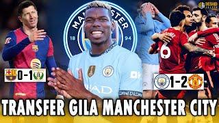 Hasil Liga Inggris: MU Permalukan Man City - Barca Disikat Tim Gurem - Man City Rekrut Paul Pogba