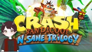 Crash Bandicoot N sane Trilogy Ep 1 (Kids game easy right?)