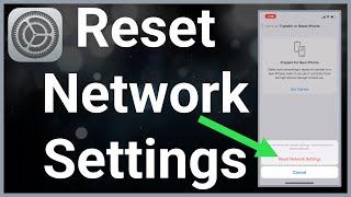 How To RESET Network Settings On iPhone!