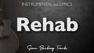Rehab - Acoustic Karaoke with Lyrics (Amy Winehouse)