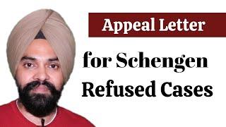 Appeal Letter for Schengen Refusal Case | Use This cover letter for best result