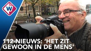 Leidenaar Toon al 40 jaar 112-fotograaf: 'Veel ellende, maar kan het van me af zetten' - OMROEP WEST