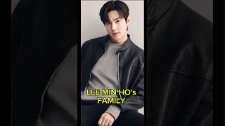 LEE MIN HO's FAMILY #shorts #short #ytshorts #kdrama #kpop #asiandrama #leeminho #handsome #trending