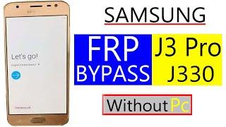 Google account Unlock Samsung J3 PRO (SM-J330) Samsung J3 Pro Frp Bypass Without Pc